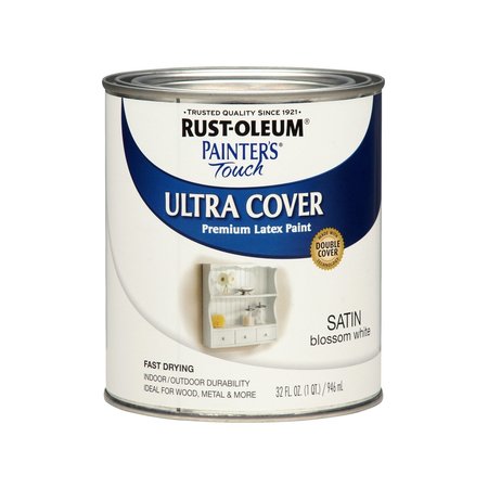 RUST-OLEUM Rust-Oleum Painters Touch Ultra Cover Blossom White Ultra Cover Paint 1 qt 267330